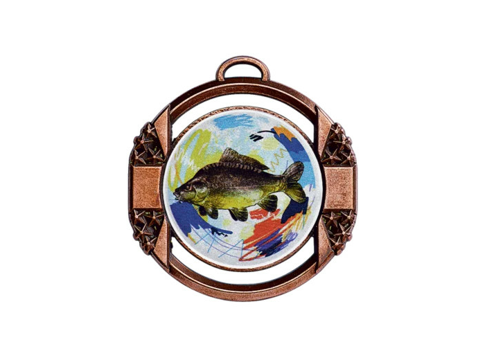 Medaille zamak diam70mm bronze