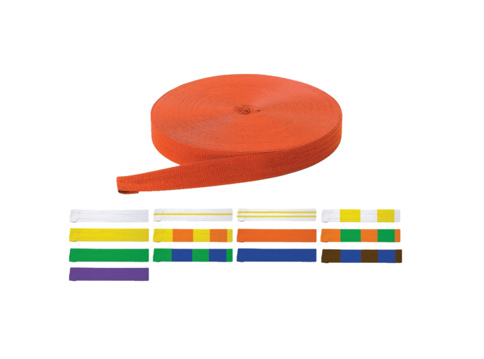 Rouleau ceinture judo uni ou bicolore