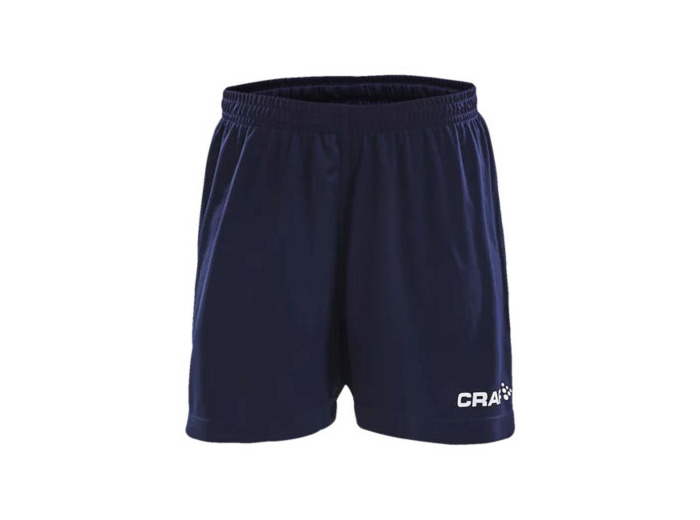 Squad short solid jr navy/whit
