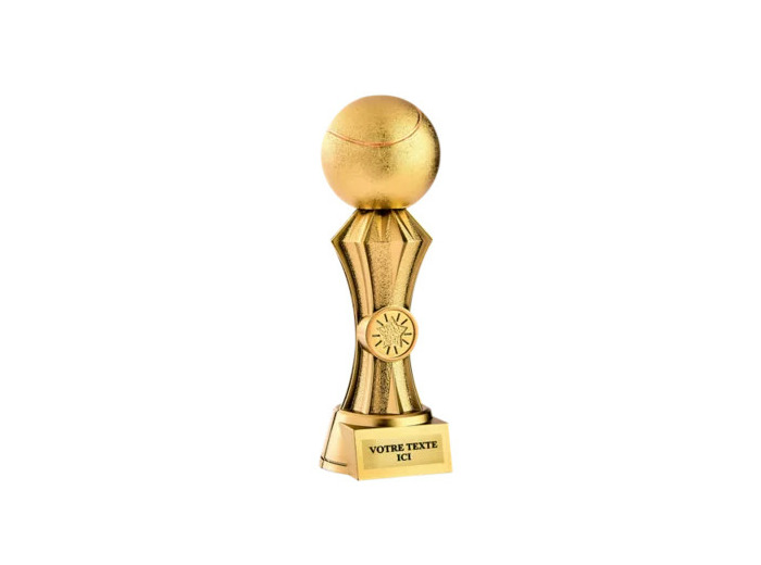 Trophee resine discipline or tennis