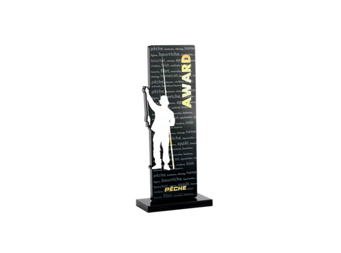 Trophee acrylique personnalisable n