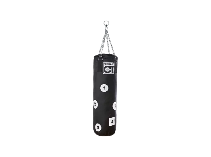 Sac de frappe avec numeros