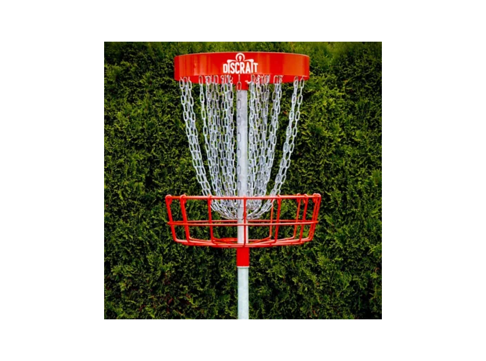 Corbeille fixe de disc golf