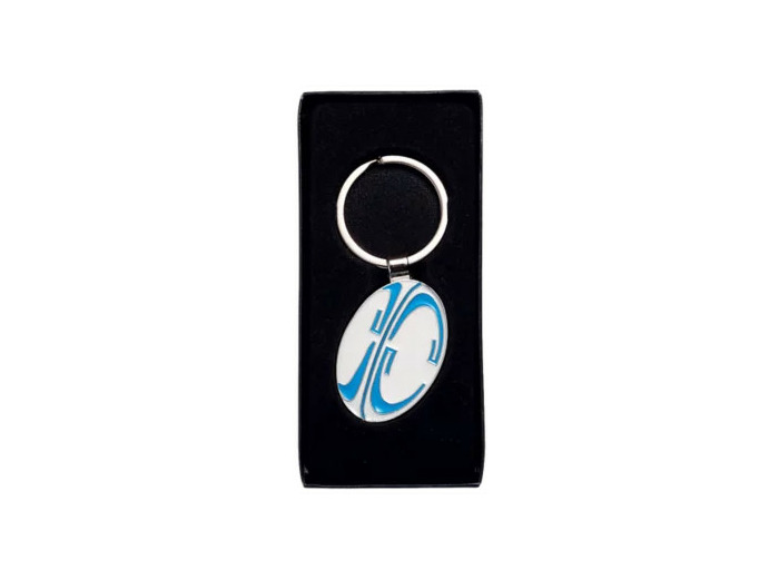 Porte-clef rugby avec ecrin