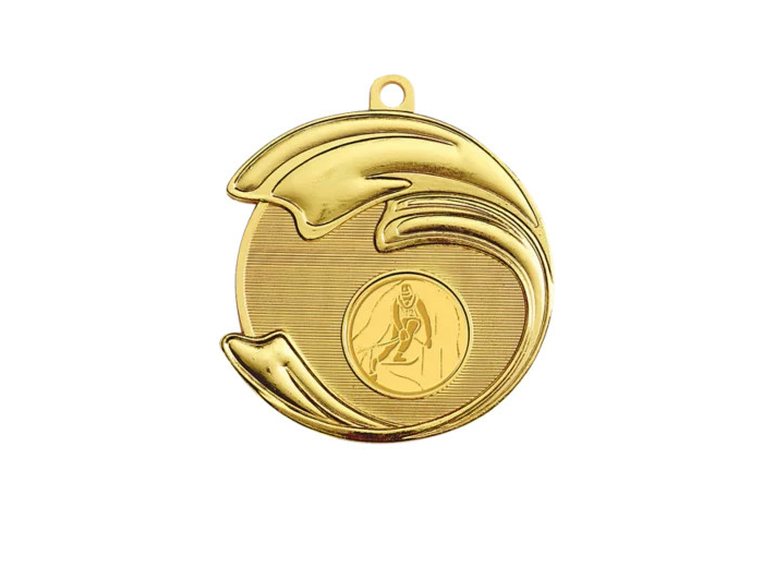 Medaille zamak diam70mm or