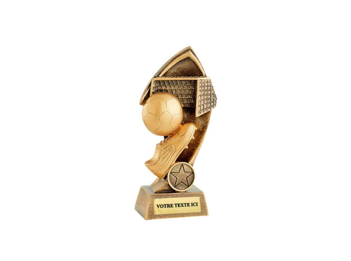 Trophee resine foot h.12cm