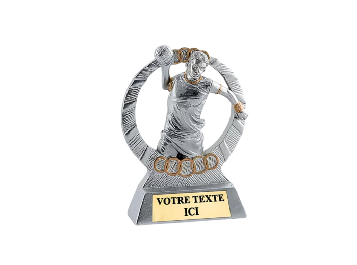 Trophee resine eco handball h.11 cm