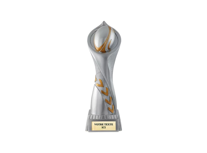 Trophee resine trophee rugby h.35 cm