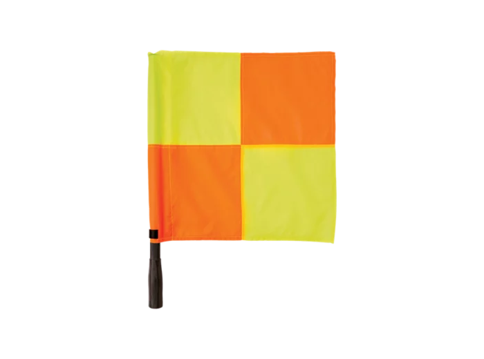Drapeau de touche - a damiers -la p