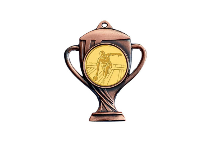 Medaille zamak diam50mm bronze