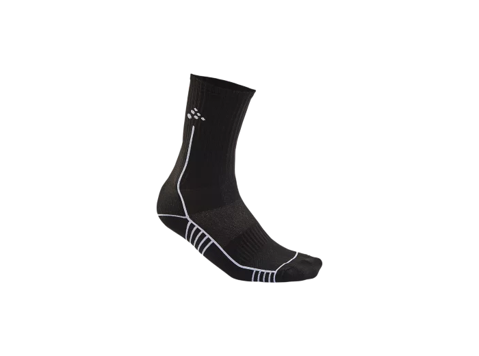 Progress mid sock black