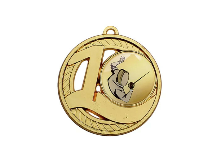 Medaille zamak diam50mm or