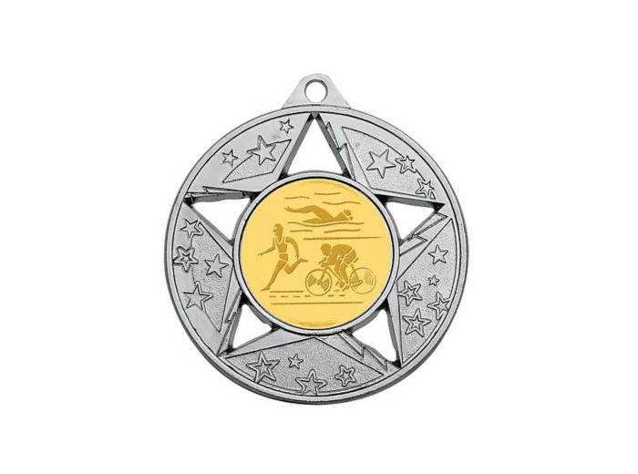 Medaille zamak diam50mm argent