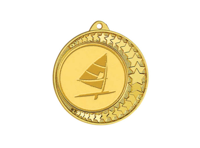 Medaille zamak diam70mm or
