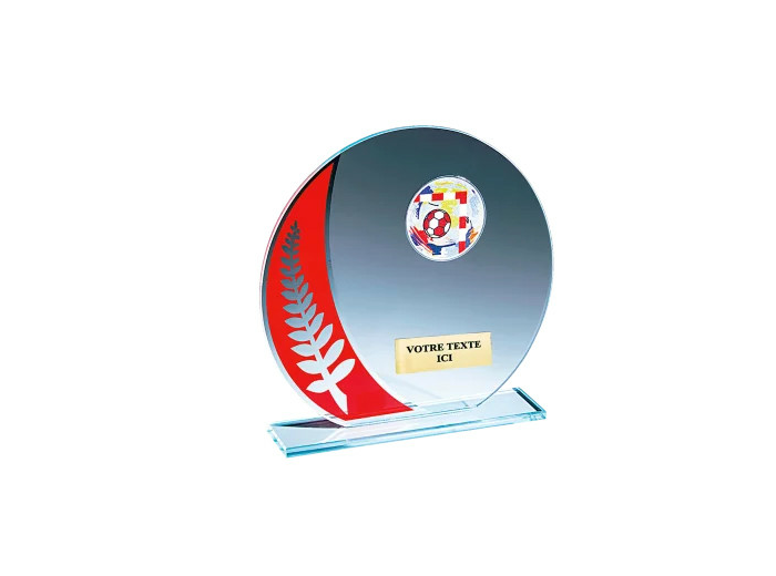 Trophee verre h. 16cm