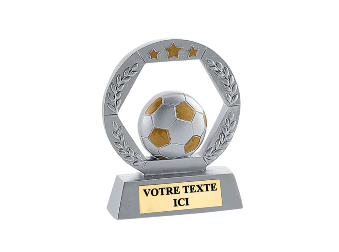 Trophee resine foot eco h.11cm