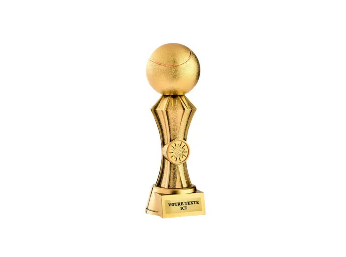 Trophee resine discipline or tennis