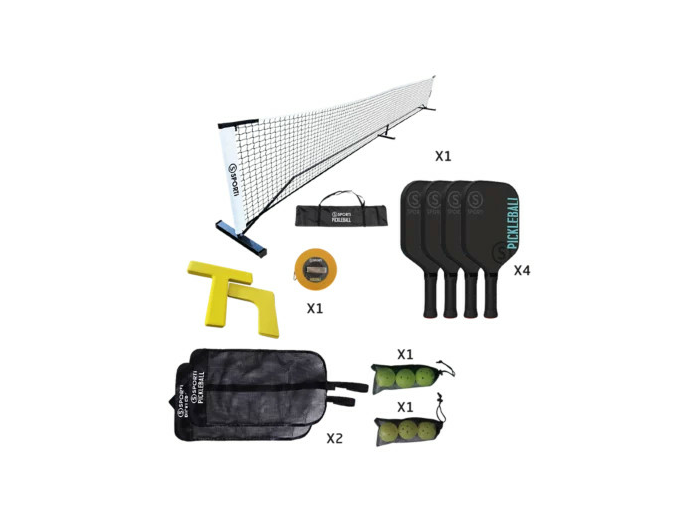 Kit complet pickleball-bois