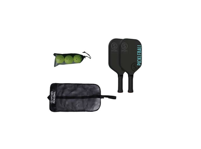 Kit pickleball bois-indoor