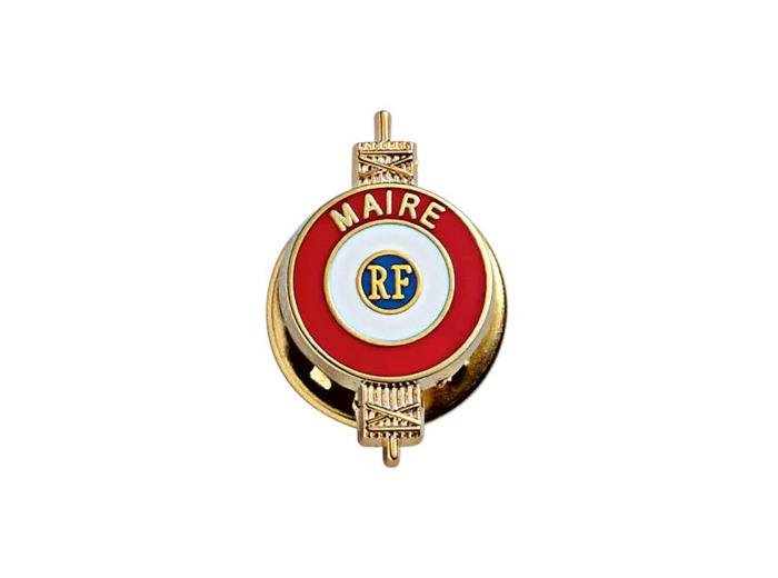 Insigne boutonnière-maire