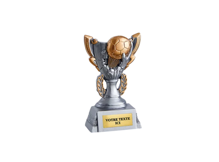 Trophee resine discip handball h 11cm