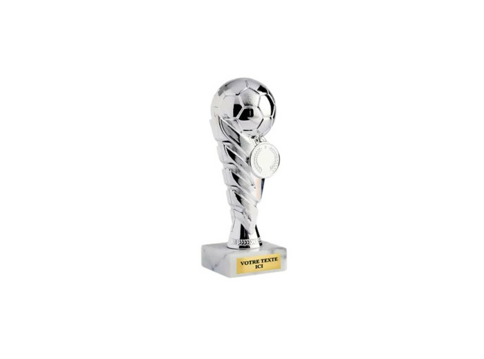 Petit trophee plastique monte argen