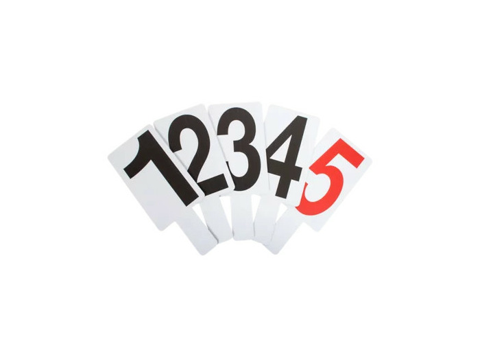 Jeu de 5 plaquettes de fautes