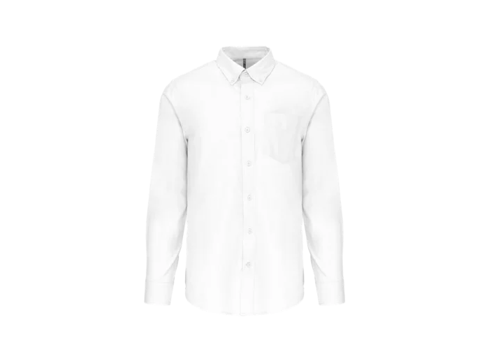 Chemise oxford manches longues