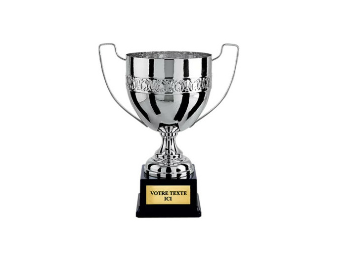 Coupe prest arg h 31 cm d 160 mm