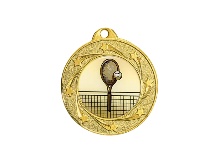 Medaille fer 40mm or