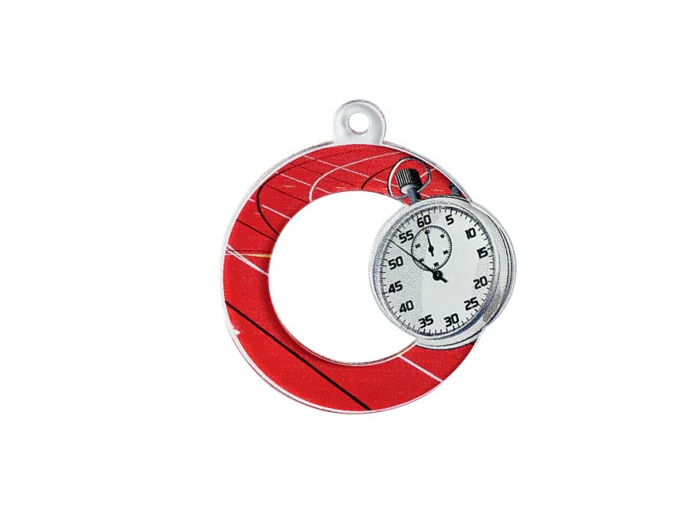 Medaille plexi diam50 cross