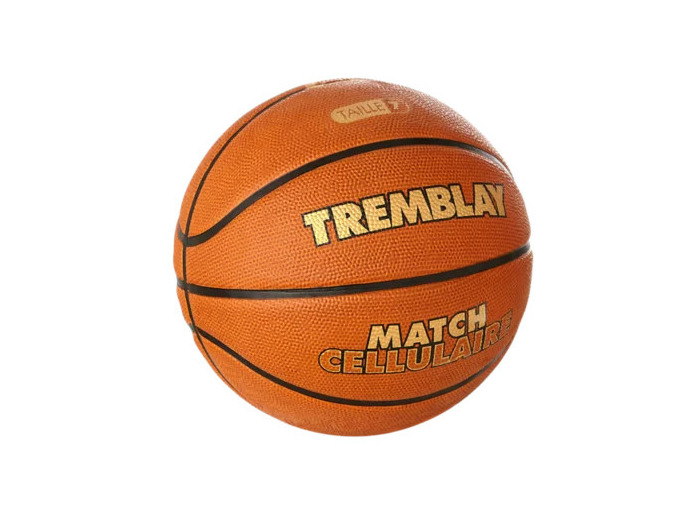 Ballon basketball caoutchouc t7 - college