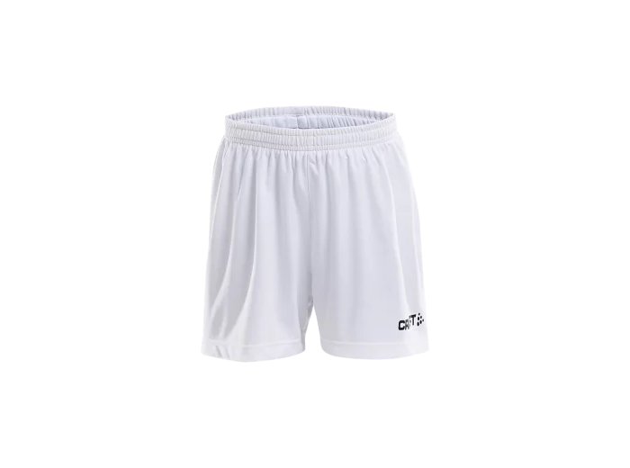 Squad short solid jr white