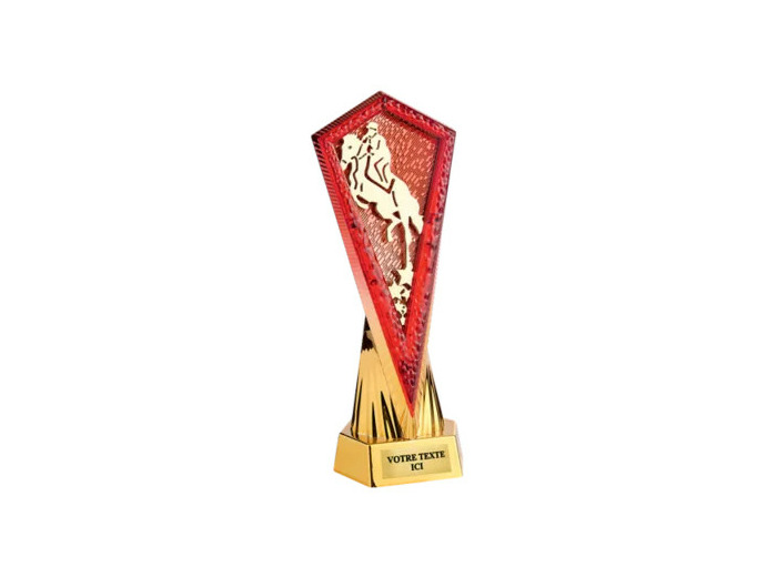 Petit trophee plastique monte or/ro