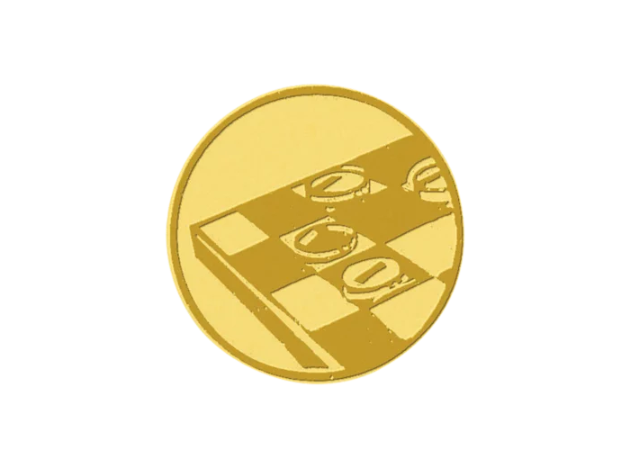 Pb 32 jeu de dames alu 25mm