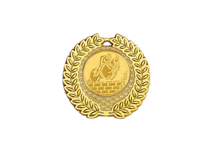 Medaille zamak diam50mm or