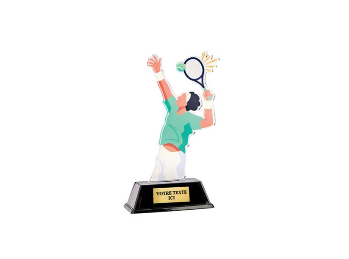 Trophee acrylique personnalisable t