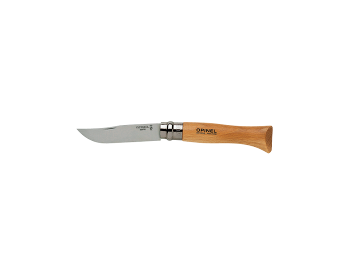 Couteau blister n° 8 inox