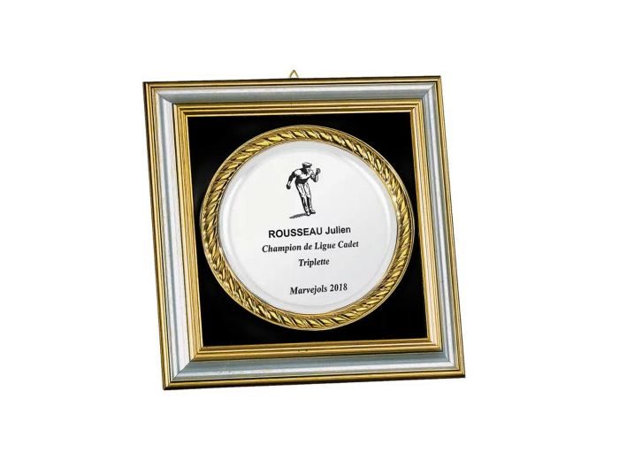 Cadre pour assiette 43 x 43 cm