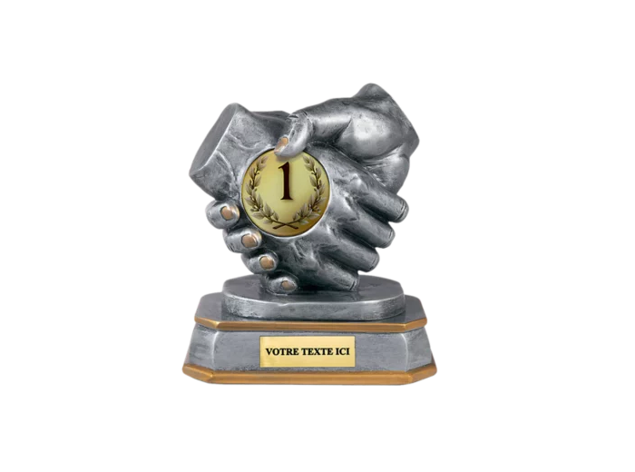 Trophee resine fair play h. 17 cm