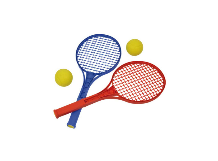 Lot de 2 raquettes mini-tennis