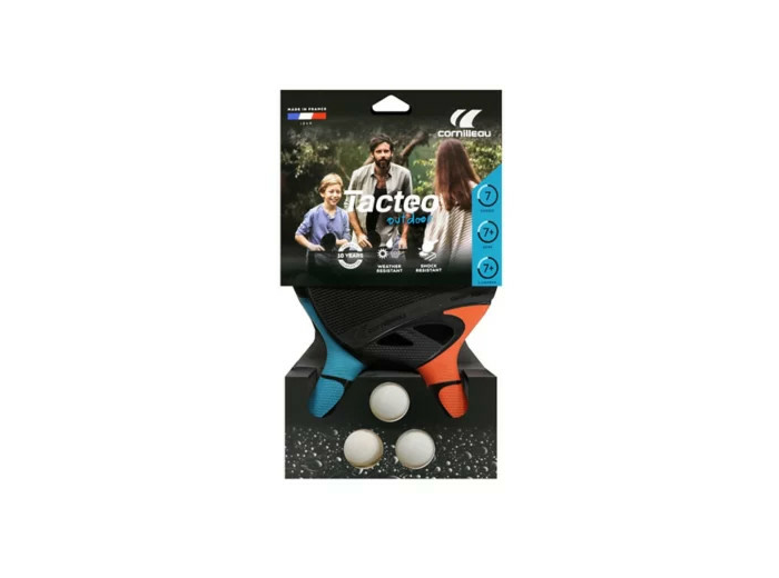 Raquette de ping pong tacteo pack duo