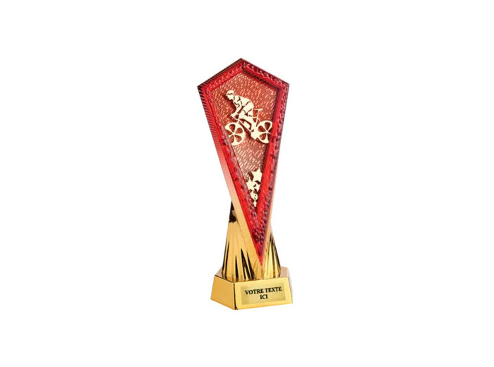 Petit trophee plastique monte or/ro