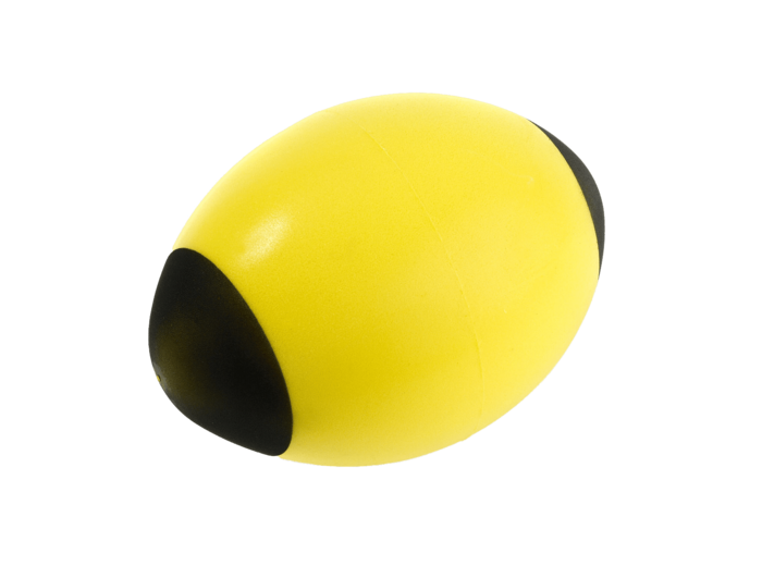 Ballon rugby mousse bicolore