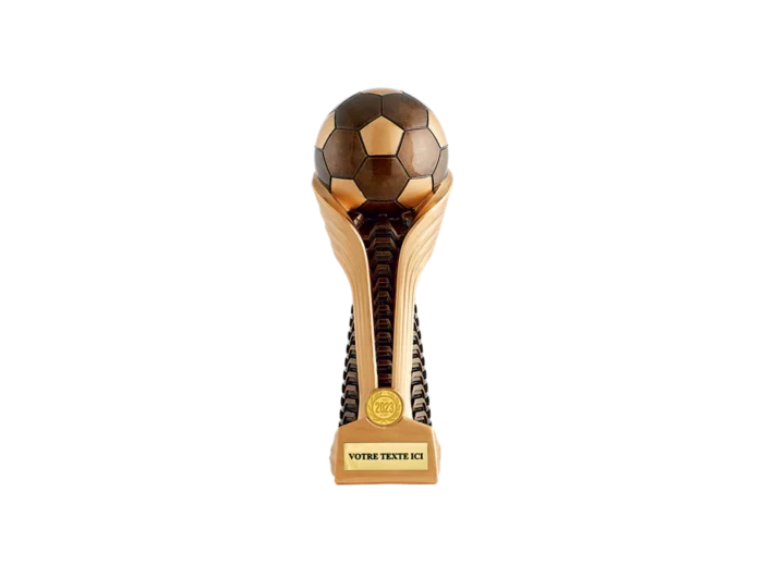Trophee resine foot h.33cm