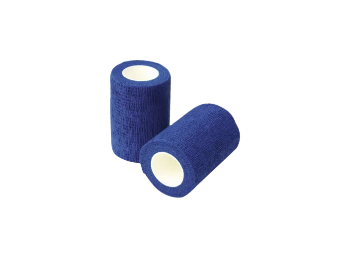 Bande cohésive élastique bleu