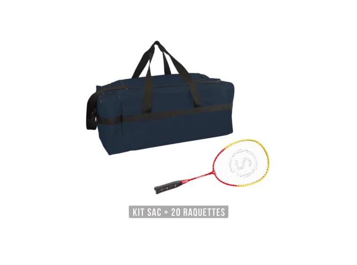 Kit raquettes de badminton school 53