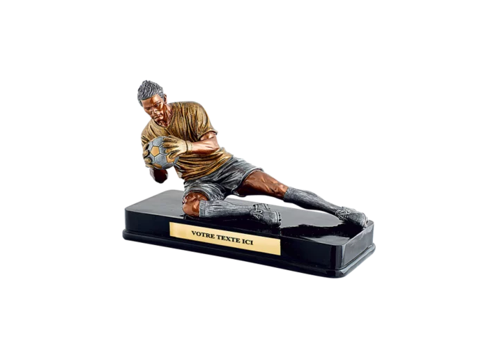 Trophee resine gardien 35x23cm