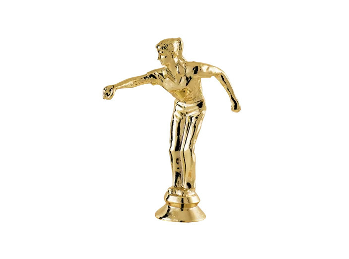 Sujet plastique petanq fe h.11cm