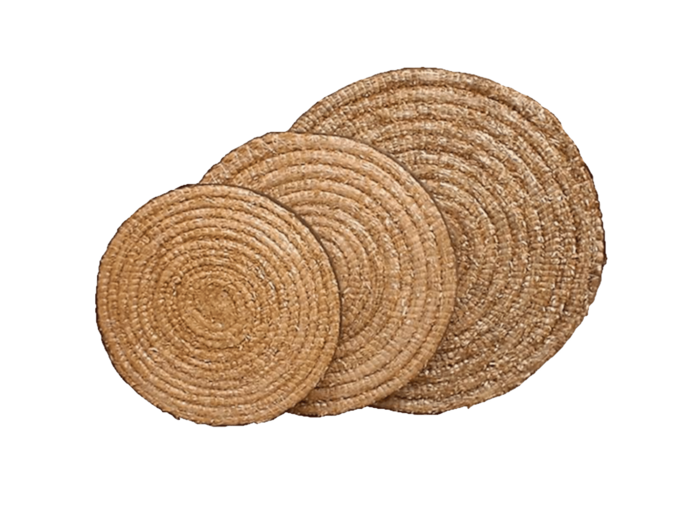 Cible ronde paille 128cm